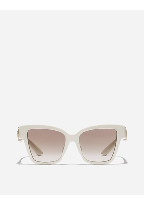 Dolce & Gabbana Dg Precious Sunglasses - Woman Sunglasses Cream Onesize