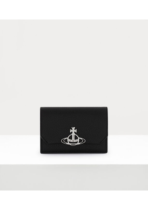 Vivienne Westwood Business Card Holder Faux Leather Black One Size Unisex