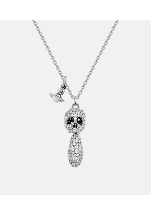 Vivienne Westwood Circe Pendant Necklace Silver Cubic Zirconia Women