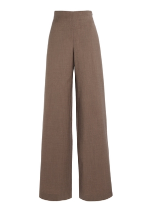 SEV High-Rise Lightweight Wool Wide-Leg Pants - Moda Operandi