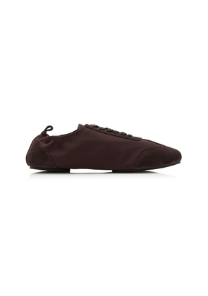 St. Agni Leather Ballet Sneakers - Moda Operandi
