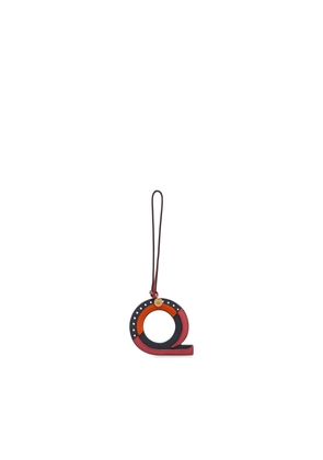 Mulberry Women's Tri-Colour Leather Keyring - Q Midnight