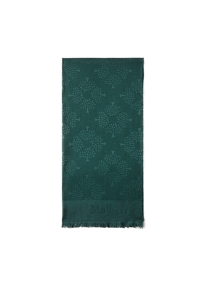 Mulberry Women's Mulberry Tree Rectangular Scarf Mulberry Green