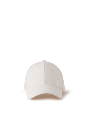 Mulberry Solid Baseball Cap Ecru