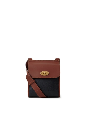 Mulberry Men's Small Antony Black-Cognac