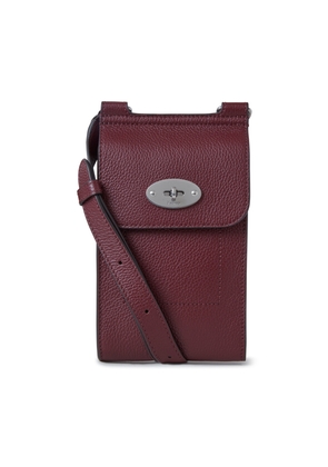 Mulberry Men's Mini Antony Black Cherry