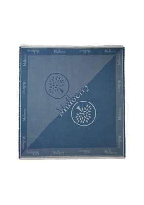 Mulberry Women's Mulberry Logo Square Denim Blue