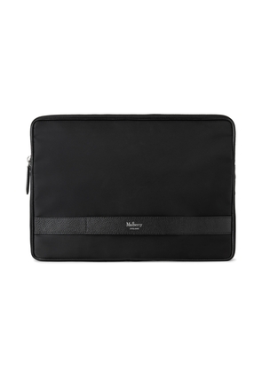 Mulberry Men's Heritage Nylon Laptop Sleeve Black