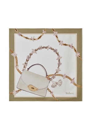 Mulberry Women's Lana Bag & Chains Square Eggshell-Blossom Pin