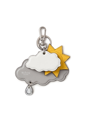 Mulberry Women's British Park Keyring - Sun & Clouds Multi Colour