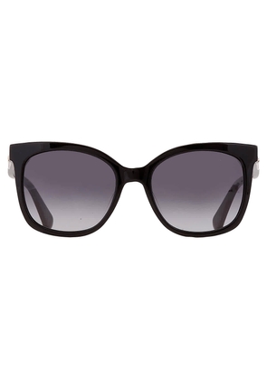 Kate Spade Dark Gray Gradient Square Ladies Sunglasses KIYA/S 0807/9O 53