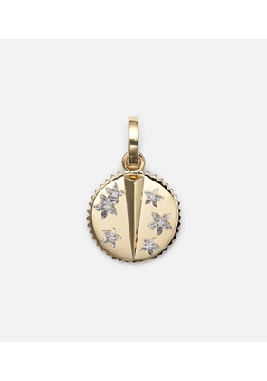 FoundRae Resilience 18kt gold pendant necklace with diamonds