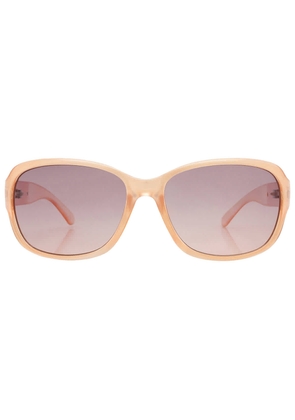 Guess Factory Grey Gradient Square Ladies Sunglasses GF0395 57B 60