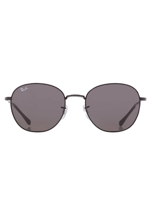 Ray Ban Dark Grey Phantos Unisex Sunglasses RB3809 002/B1 55