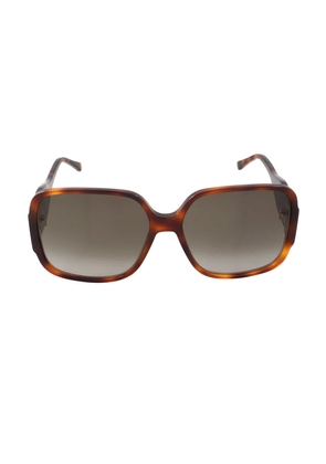 Jimmy Choo Brown Gradient Square Ladies Sunglasses TARA/S 0086/HA 59