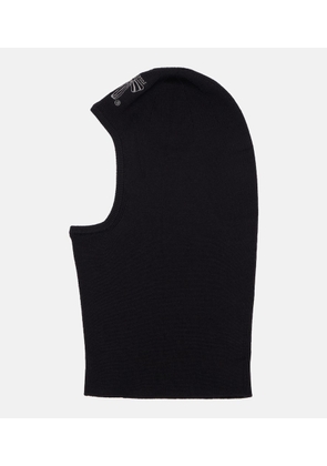 Acne Studios Logo embroidered wool ski mask
