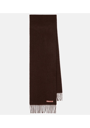 Acne Studios Canada wool scarf