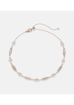 Kamyen 18kt gold choker with diamonds