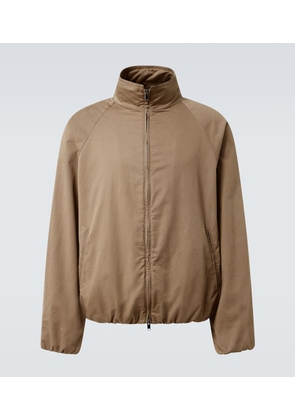 The Row Oyu cotton and cashmere gabardine jacket