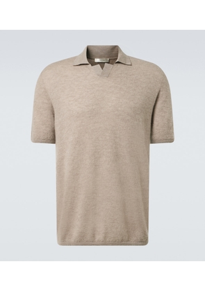 The Row Isao cashmere polo shirt