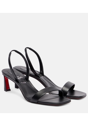 Christian Louboutin O Condora 55 leather slingback sandals