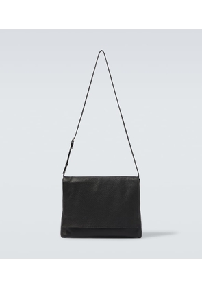 The Row Nan leather messenger bag
