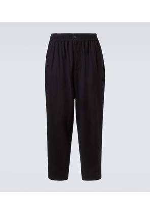 Giorgio Armani Virgin wool straight pants