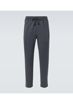 Brioni Cotton-blend sweatpants