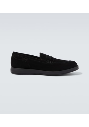 Brioni Suede penny loafers