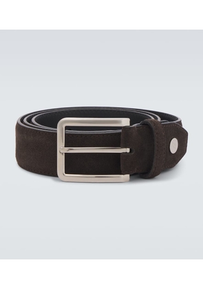 Brioni Suede belt