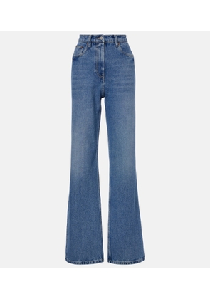 Prada High-rise wide-leg jeans