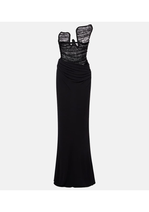 Christopher Esber Salacia draped gown