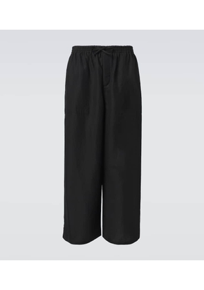 Loewe Paula's Ibiza cropped toile wide-leg pants