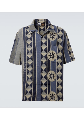 Loewe Jacquard terry bowling shirt