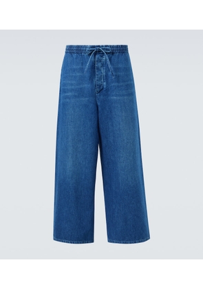 Loewe Paula's Ibiza cropped wide-leg jeans