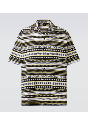 Loewe Paula's Ibiza cotton bowling shirt