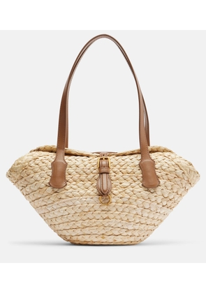 Dolce&Gabbana Capri Small raffia basket bag