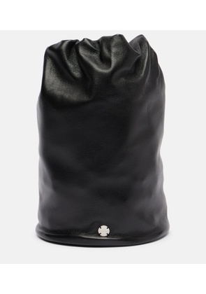 The Row Leather pouch