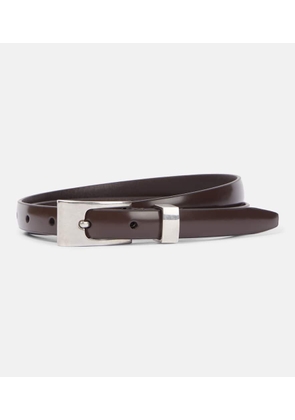 The Row Downtown leather belt