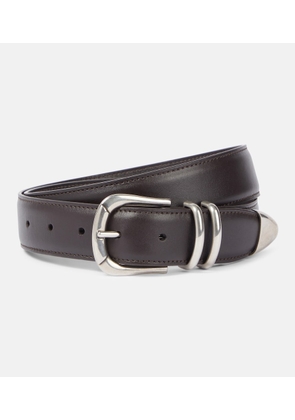 The Row Leather belt