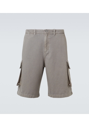 Our Legacy Mount cotton and hemp canvas cargo shorts