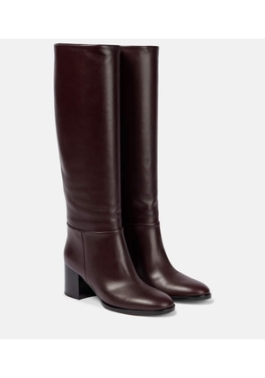 Gianvito Rossi Santiago leather knee-high boots