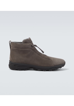 Zegna Triple Stitch Vetta suede sneakers
