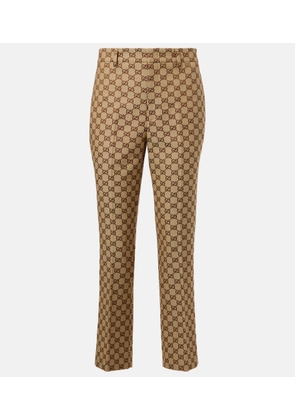 Gucci Cotton-blend straight pants
