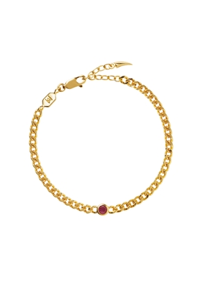 Missoma July Birthstone 18kt Gold Vermeil Bracelet - One Size