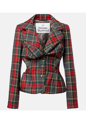 Vivienne Westwood Tartan wool blazer