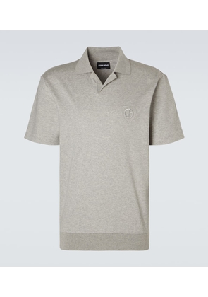 Giorgio Armani Cotton jersey polo shirt