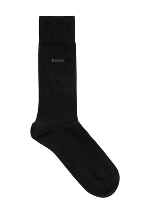 Boss Logo Cotton-blend Socks - set of two - Black - 47/50 (IT47-50)