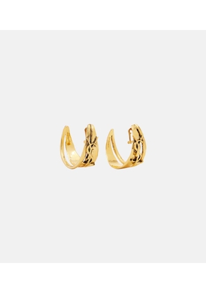 Saint Laurent Cassandre clip-on earrings