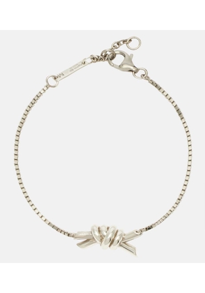 Bottega Veneta Knot sterling silver bracelet
